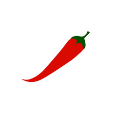chili pepper icon, spicy vegetable illustration, spicy mexican food