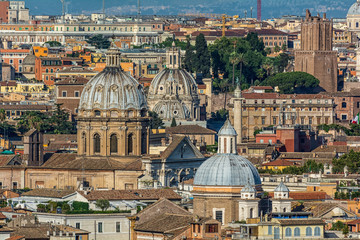Obraz na płótnie Canvas Blick über Rom