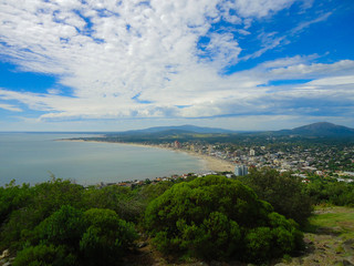 Fototapeta na wymiar panoramic view of island