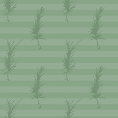 Vector tileable pattern of wheat of corn