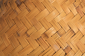 Close-up photos of reed mat