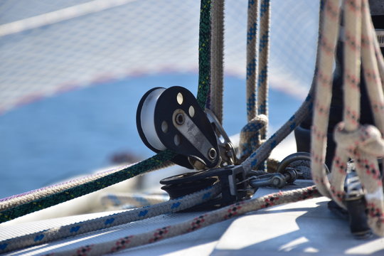 Bozzello di una barca a vela