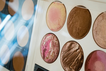 bronzers and highlighters