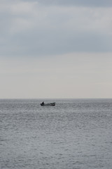 Fischerboot im Schwarzen Meer