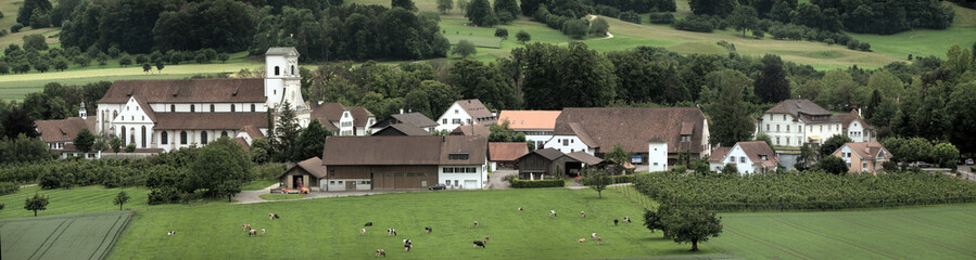 The monastery of Mariastein at Hofstetten-Flür near Basel