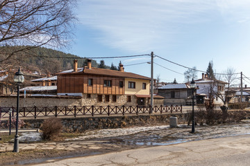 Fototapeta premium Old houses in historical town of Koprivshtitsa, Bulgaria