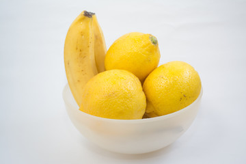 limones y banana