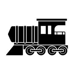 Steam locomotive icon. Simple vector of train transport icons for ui and ux, website or mobile application