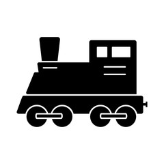 Steam locomotive icon. Simple vector of train transport icons for ui and ux, website or mobile application