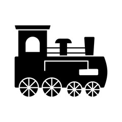 Steam locomotive icon. Simple vector of train transport icons for ui and ux, website or mobile application
