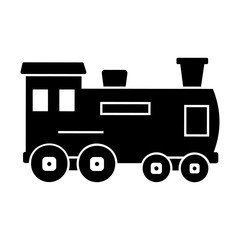 Steam locomotive icon. Simple vector of train transport icons for ui and ux, website or mobile application
