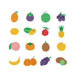 FRUITS ICON SET