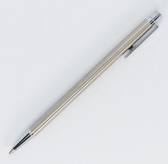 Silver pen perfect for school or office