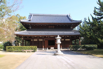 Naklejka premium 福岡市の承天寺