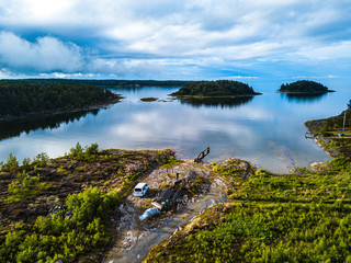 Aussteigen in Schweden