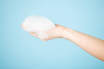Cleaning: Handful of Soap Bubbles
