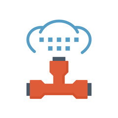 Fototapeta premium water sprinkler icon