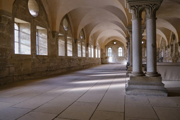 Dining room in the monastery Maulbronn