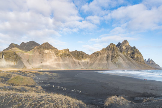 Vestrahorn mountain in southeast Iceland