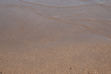 Fototapeta na wymiar Wave and beach background.