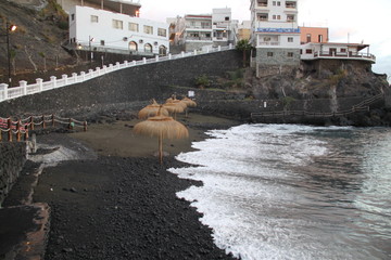 Plaża na wyspie Teneryfa
