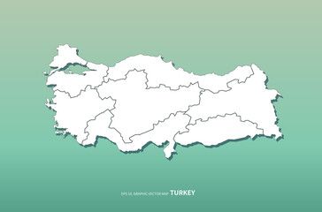 world map. turkey map outline in vector. turkey map with gray. turkey map.