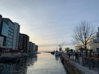 Fototapeta premium canal in amsterdam