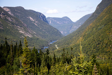 Fototapeta premium Mountains in the Charlevoix region of Quebec, Canada. 