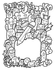doodle party set. Vector illustration of Celebration party carnival festive icons set. Hand drawn, Sketch icons for invitation,  poster