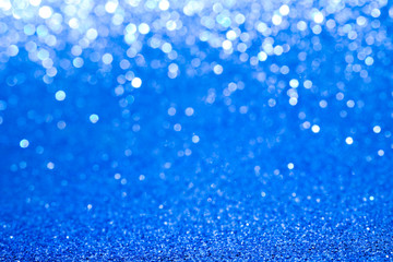 shine of blue glitter abstract background