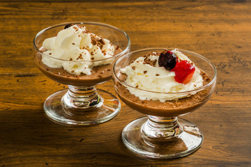 和風ほうじ茶プリン　Japanese style roasted green tea pudding