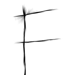 This is the illustration of theleter F