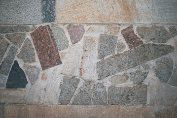 Marble base of the building, Kiev
