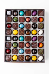 Gourmet Collection of Chocolate Truffles in Box 