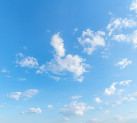 Obraz premium clear blue sky background,clouds with background.