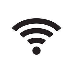 wi-fi signal icon design vector logo template EPS 10