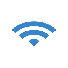 wi-fi signal icon design vector logo template EPS 10