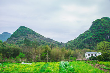 Village in the mountains