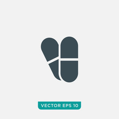 Capsule Icon Design, Vector EPS10