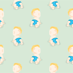 baby graphic pattern wallpaper object