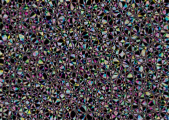 ギラギラしたダークでメタリックなテクスチャ