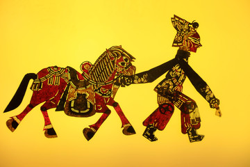 traditional Chinese paper-cut works