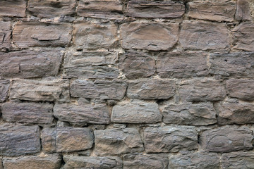 Rocky walls, old and broken