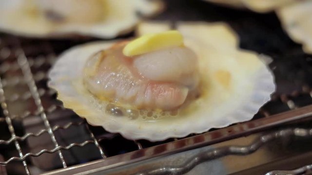 scallop grill