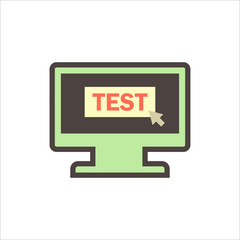 computer test icon
