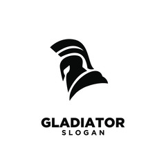 head gladiator spartan logo icon design