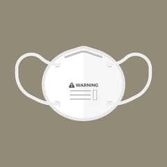 N95 Mask, Wuhan Virus or Coronavirus related vector
