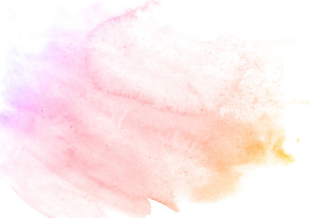 watercolor background with copy space for text