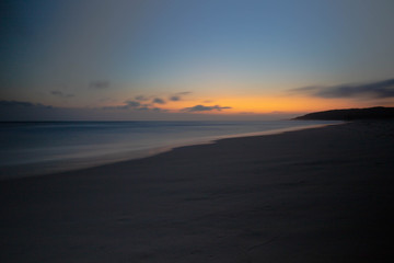 Fototapeta premium sunset over the sea