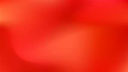 Vermilion colored abstract gradient mesh